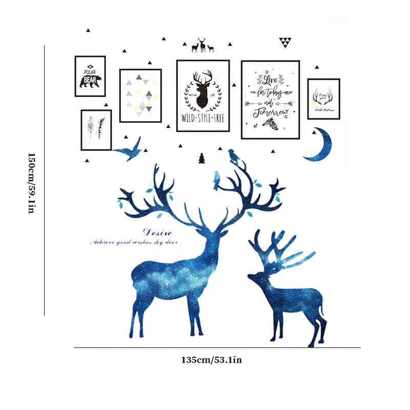 Stickers Muraux Stéréo 3D