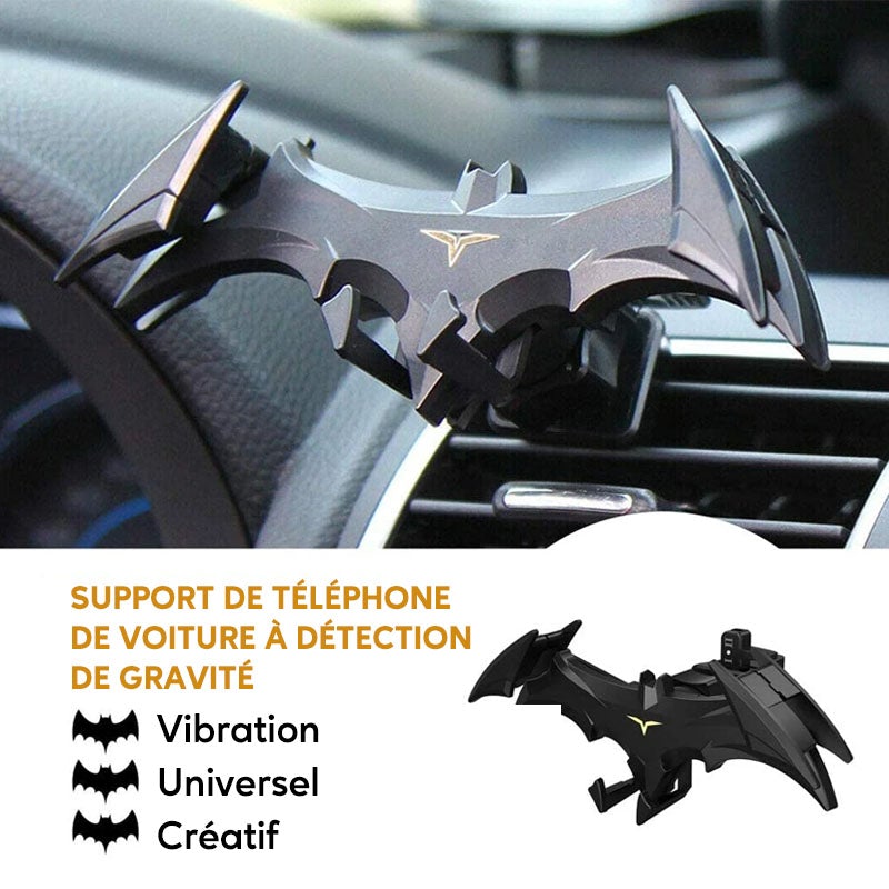 Support de Téléphone de Voiture en Forme de Chauve-souris