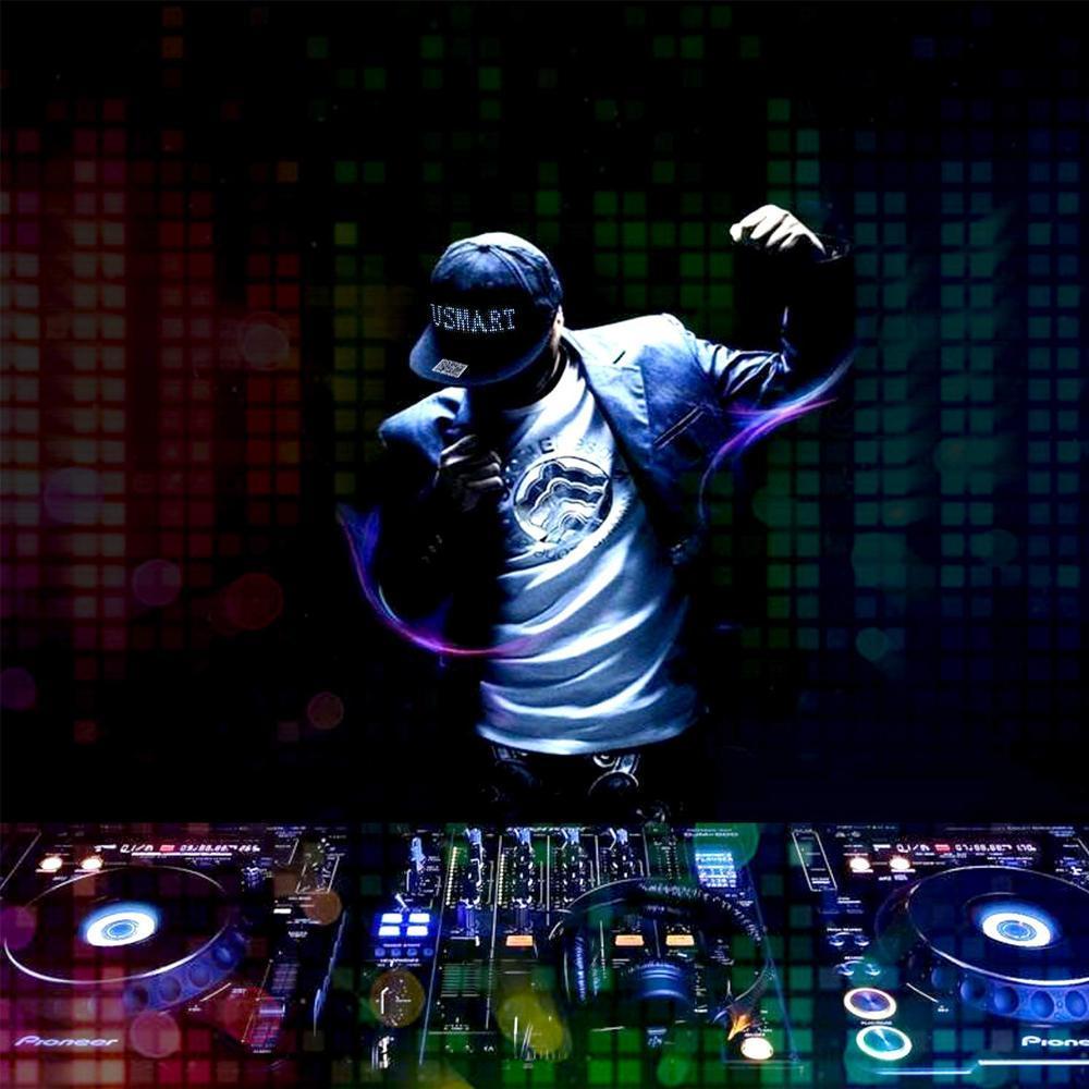 Chapeau DIY d'affichage à LED