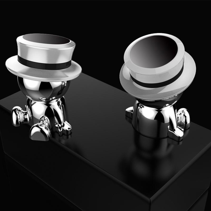 Mignon Support de Téléphone Magnétique Rotatif à 360°