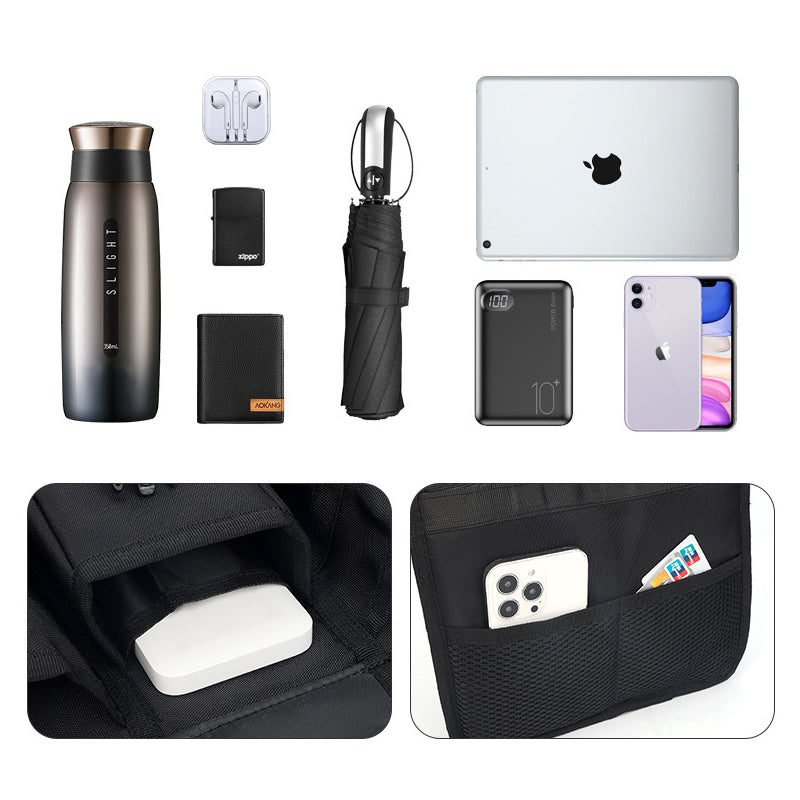 Sac de voyage extérieur d'âge moyen et âgé