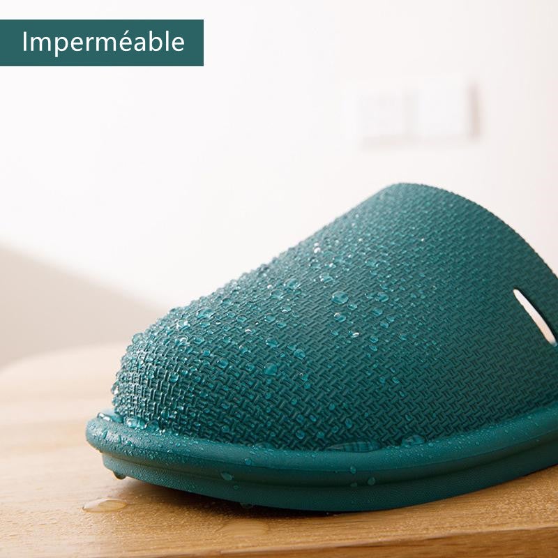 Chaussons Amovibles en Coton Imperméables et Antidérapants
