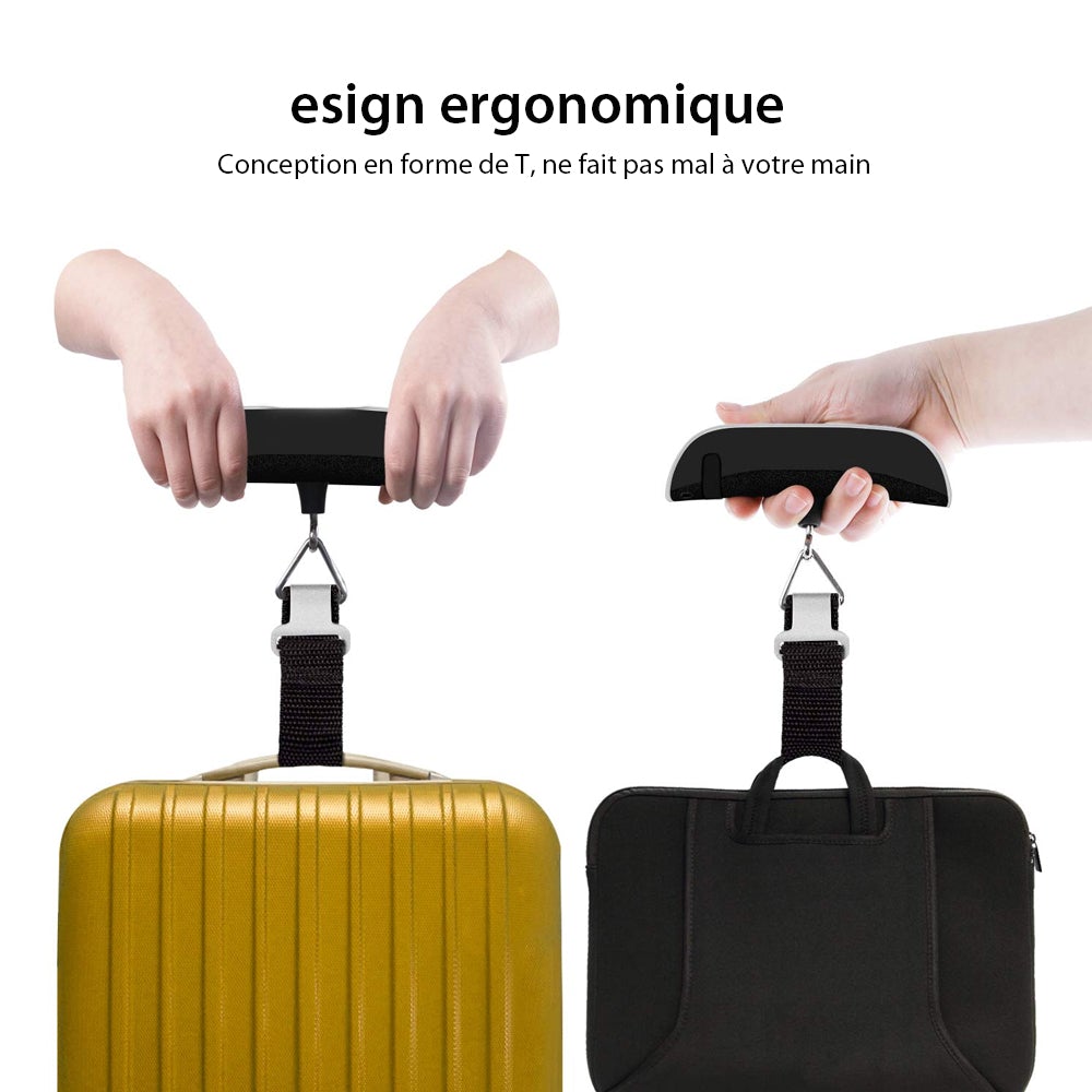 Balance numérique portable, batterie incluse