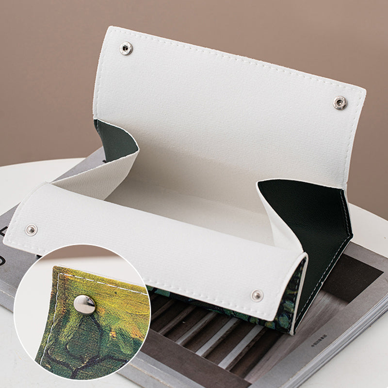 Boîte de Papier de Style Pastoral de Peinture à l'Huile