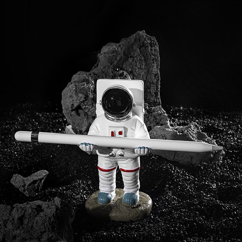 Support De Téléphone Portable ou De Stylo en Décorations d'Astronautes