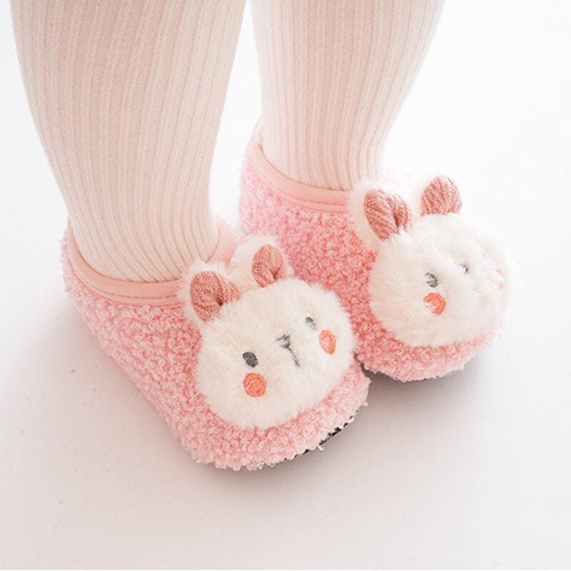 Chaussettes mignonnes en fourrure pour bébé