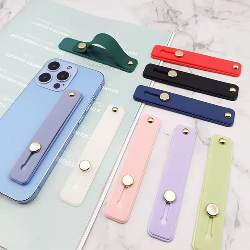 Support de téléphone portatif sangle télescopique pour les doigts