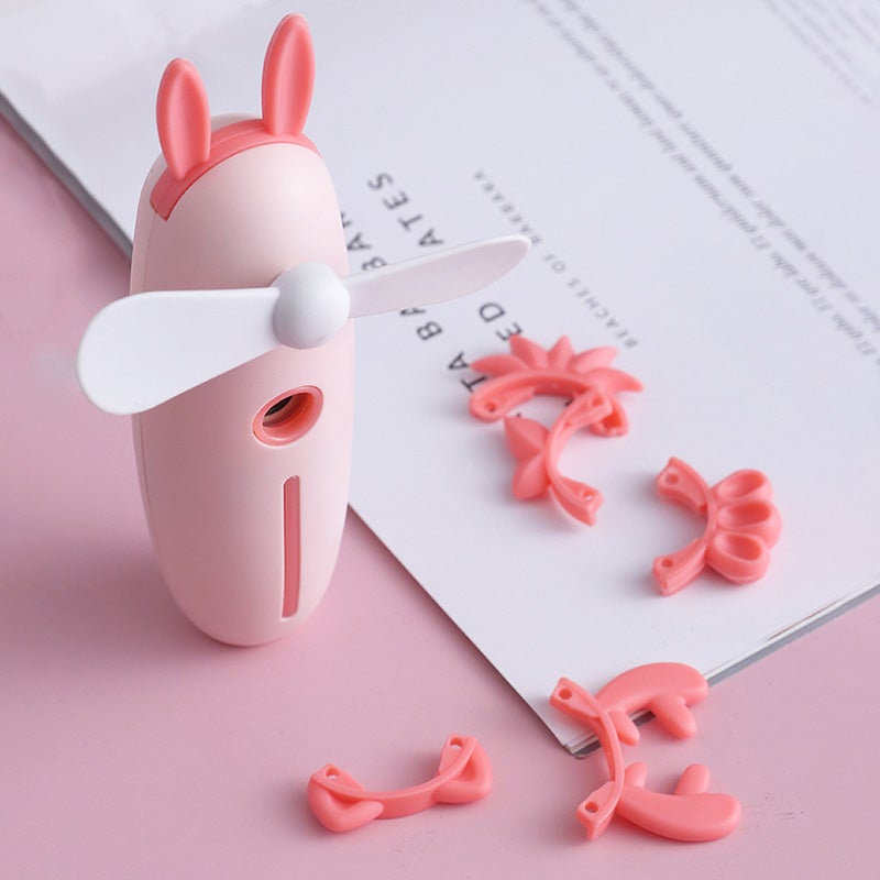 Super Mini Ventilateur Portable avec Pulvérisateur