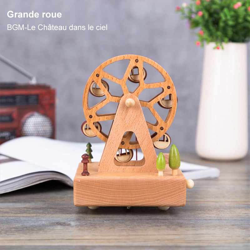 Boîte à Musique en Bois