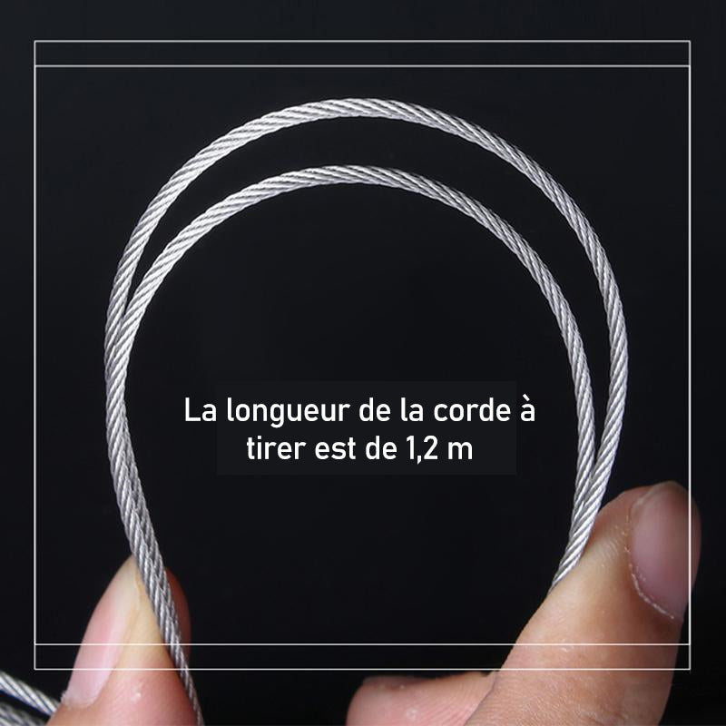 Ferme-porte automatique à capteur sans perforation