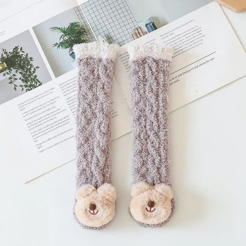 Chaussettes d'Hiver Moelleuses pour Bébé
