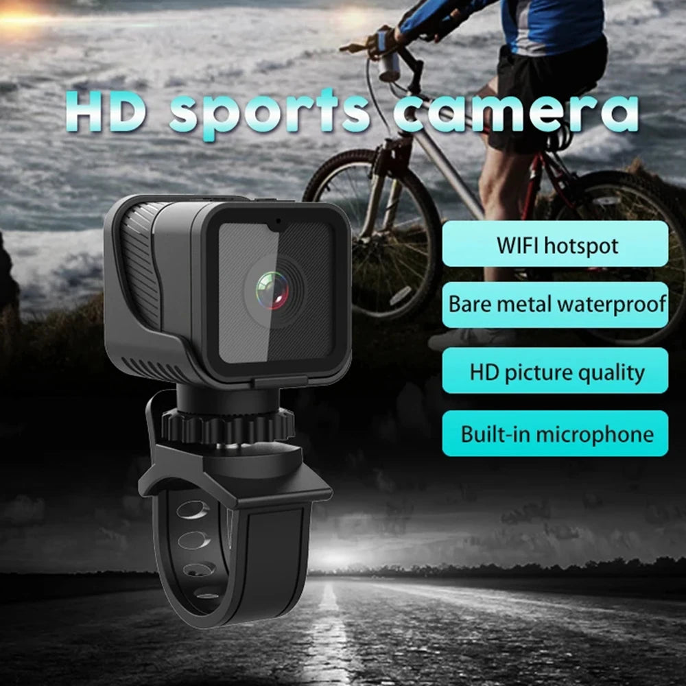 1080P High-Definition wireless small camera, WiFi hotspot mini DV camera, outdoor sports camera, motorcycle driving recorder