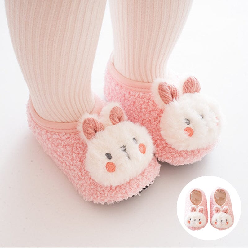 Chaussettes mignonnes en fourrure pour bébé
