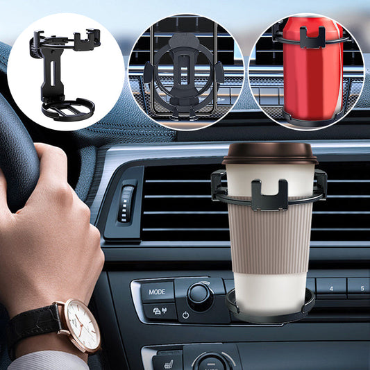 Support pour portable et gobelet de voiture 2 en 1