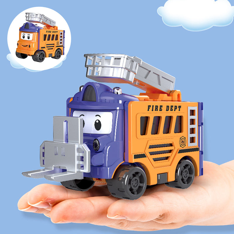 Voitures miniatures transformables 2 en 1