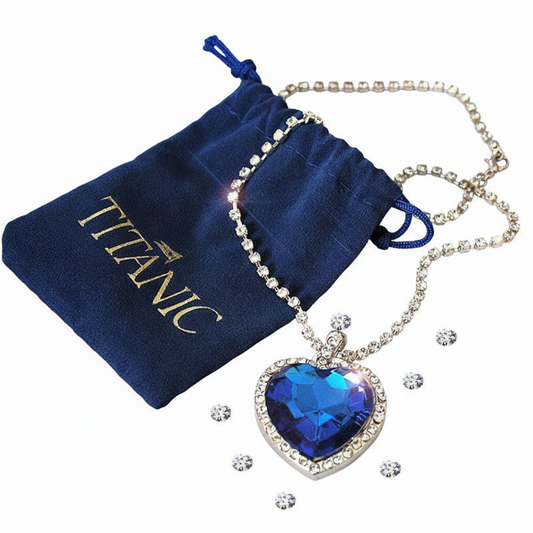 Éternité Bleue - Collier pendentif
