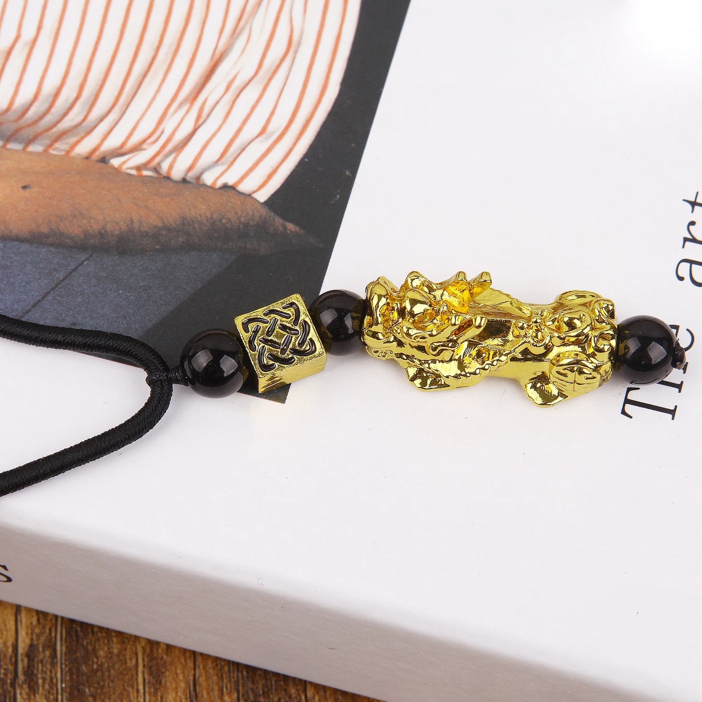 Collier INFINITUS™ - Amulette Pi Xiu