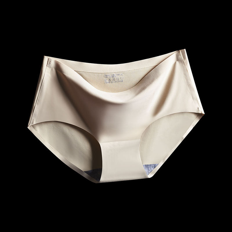 Sous-vêtement/Culotte Respirant en Soie Glacée pour Femmes