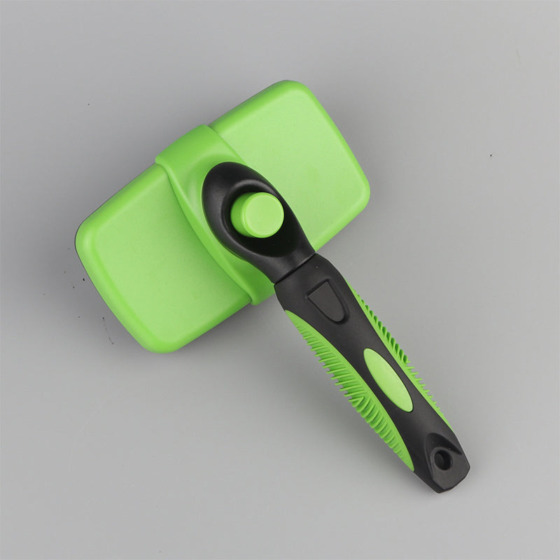 Brosse autonettoyante pour chiens/chats