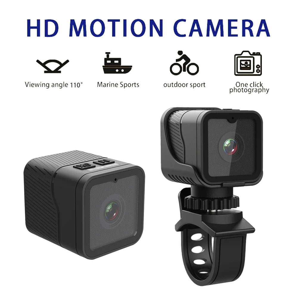 1080P High-Definition wireless small camera, WiFi hotspot mini DV camera, outdoor sports camera, motorcycle driving recorder