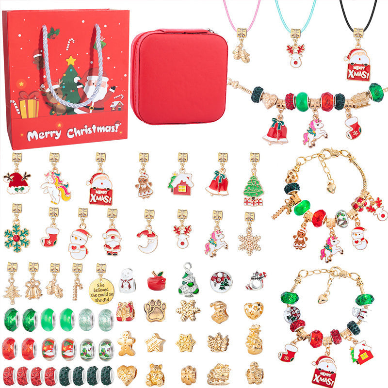 Set de bracelets de Noël DIY