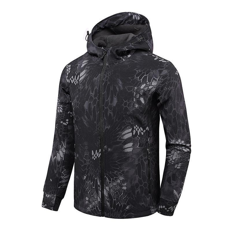 Vestes imperméables de camouflage tactique