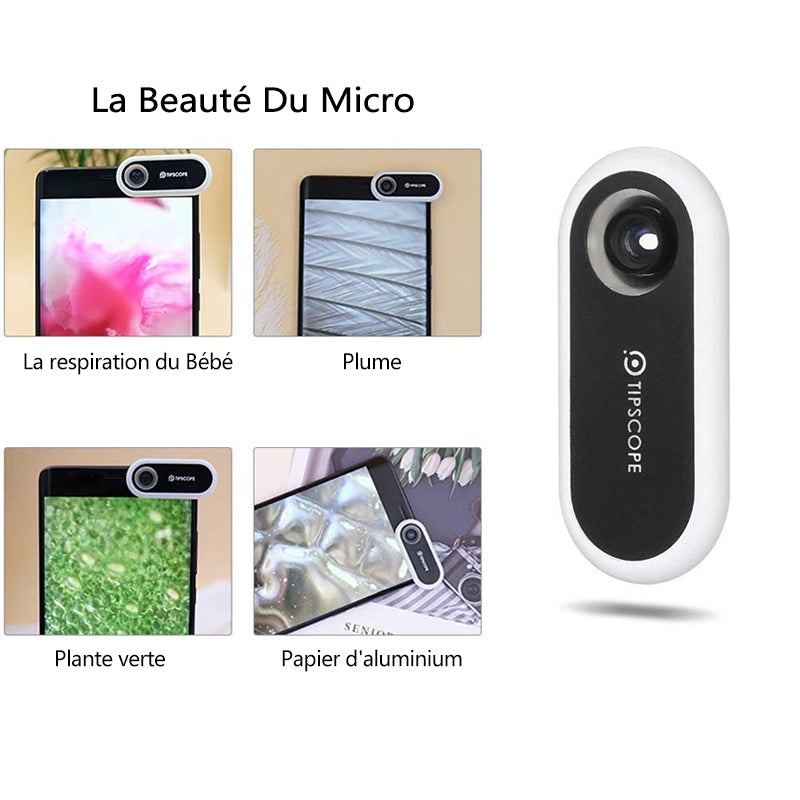 400X Microscope de téléphone portable portable