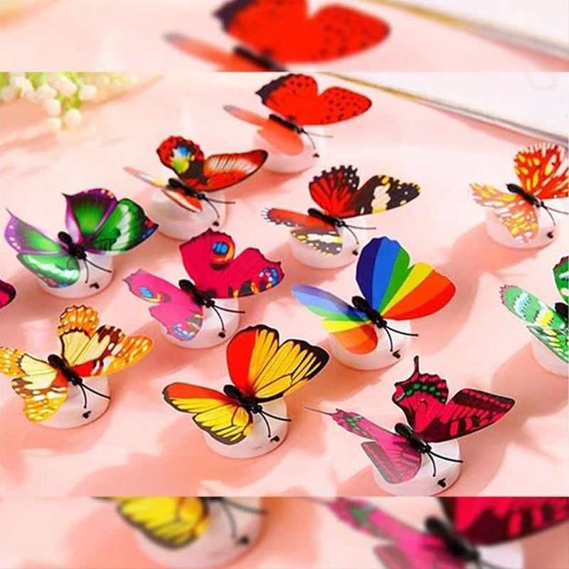 Veilleuse 3D LED Papillon Décoration