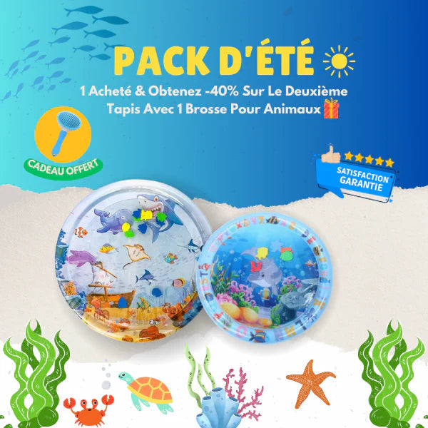 Tapis gonflable pour jeux d'eau